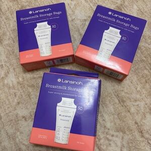 Brand New Lansinoh Breastmilk Storage Bags Set of 3